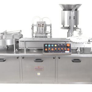 Automatic Liquid Vial Filling & Rubber Stoppering Machine